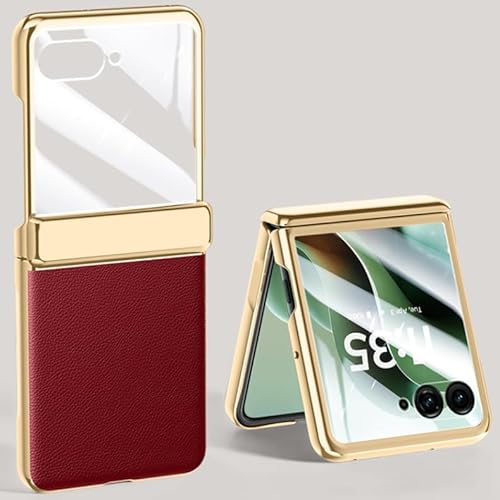 KpMotorola Razr 60 Ultrap̃C`U[܂肽ݓdbP[XARazr 60p̃I[CN[VuیJo[Av[gt[KXXN[tB (Ԃ,U[60)