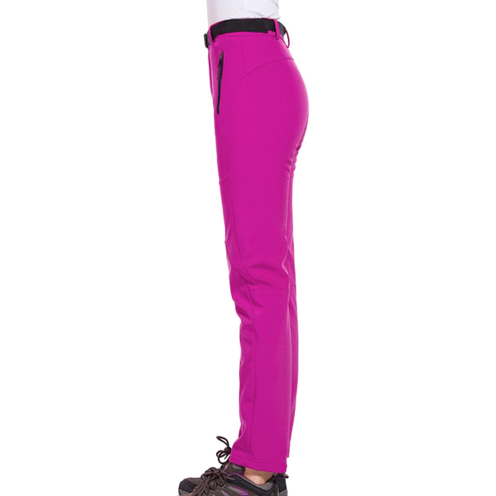 Pantalones de nieve para mujer, cálidos, deportivos, softshell, pantalones de esquí, resistentes al viento, pantalones de snowboard, resistentes al agua, para exteriores, pantalones térmicos