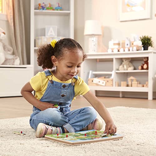 Melissa & Doug Old Macdonald's Farm Sound Puzzle - Farm Animal Toys, Sound Puzzles For Toddlers And Kids Ages 2+ #TOP4