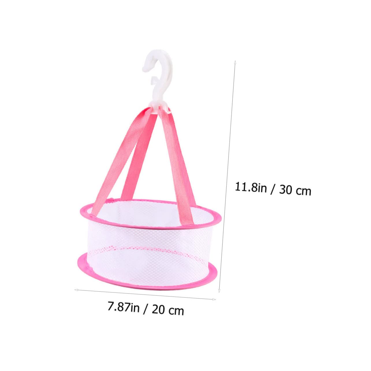 Baluue 2pcs Beauty Egg Drying Basket Drying Net Bag for Makeup Brush Puff Safe Sturdy Mini Hanger for Women Grey Red