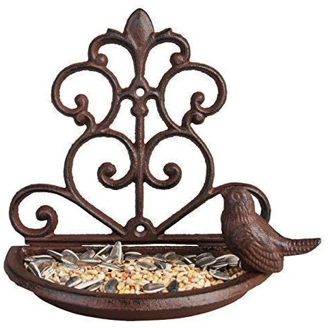 Garden Mile Vintage Style Cast Iron Bird Feeder Cover
