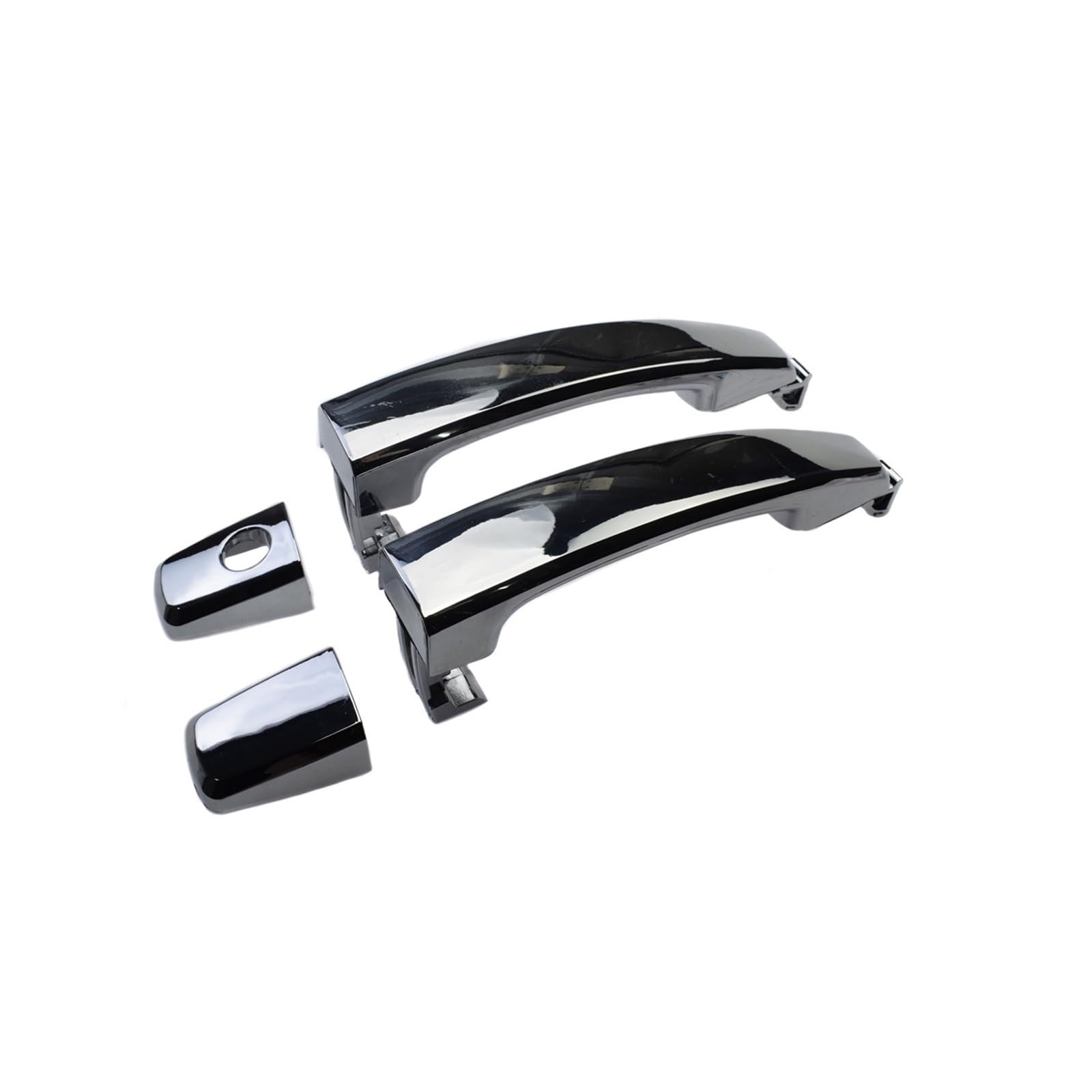 Drezzo Front Pair 1 Hole Car Exterior Door Handle For Chevrolet For Captiva For Sport For Aveo Front Rear Left Right Outer Outside Exterior Door Handle(Front Pair 1 Hole)