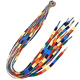 ABOOFAN Mois de 3 Ensembles D'accessoires Lgbtq Arc-en-ciel Lacets Colorés pour Chaussures de Sport