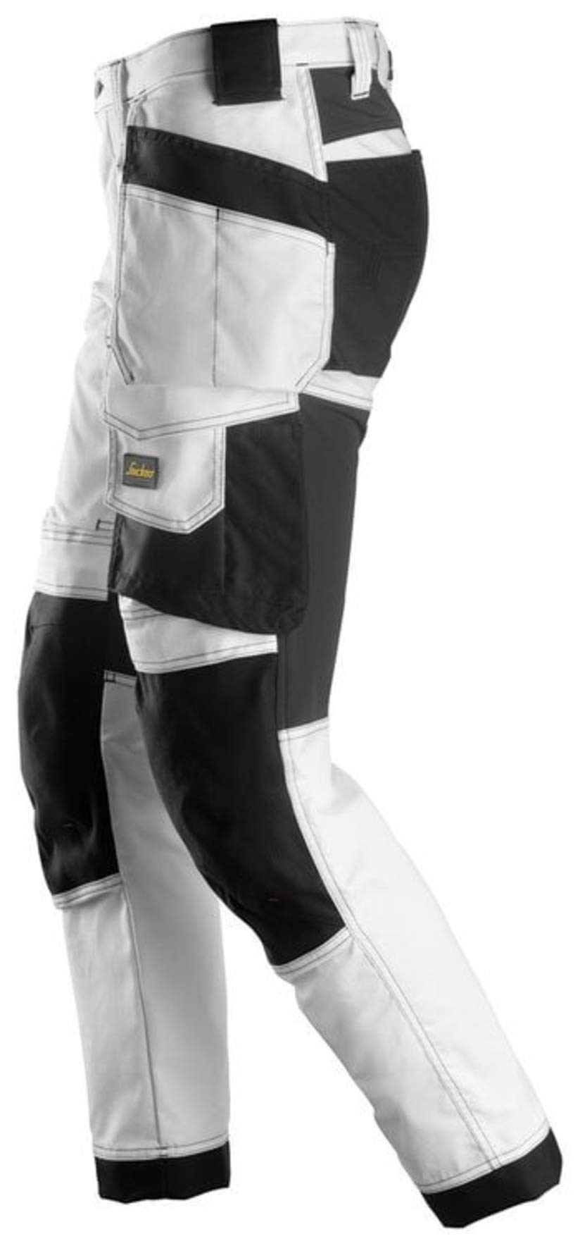 Snickers Workwear Unisex Pants, White, 48