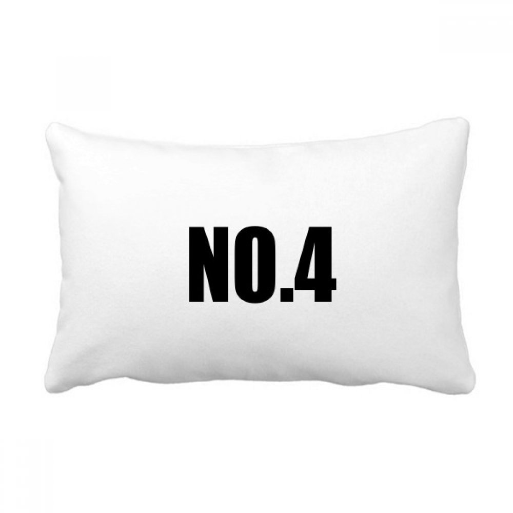 Coussin lombaire Chanceux No.4, l'idée cadeau idéale multicolor pour décoration de canapé