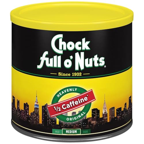 Chock Full o' Nuts Heavenly Original Half Caffeine Ground Coffee