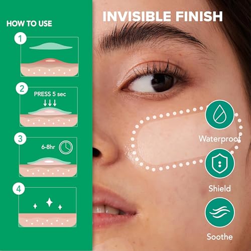 Patchs anti-imperfections hydrocolloïde contre l'acné pour couverture invisible - 7