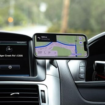 Quad Lock Adhesive Dash Car Phone Holder Kit with Universal MAG Adapter for Smartphones