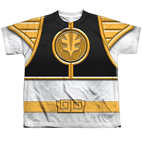 Youth: Power Rangers - White Ranger Kids T-Shirt Size YS