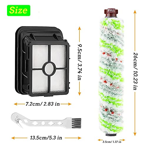 Filtres pour Bissell CrossWave bloqués ? Pack brosses de rechange anti-odeurs - 2