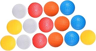 BESPORTBLE 144 Peças De Brinquedo De Golfe Bolas De Prática Bolas De Plástico Sem Furos Bolas De Plástico Para Prática De Bolas De Golfe Ocas Produtos Masculinos Bolas Macias Material