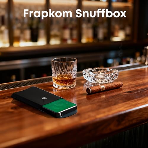 Image of Green Black Organize Box, 8 Compartment Storage Box with Built Alloy Straw,Fashionable lifestyle