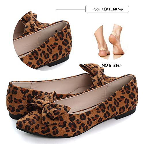 Image of Dear Time Women's Ballet Flats Dress Ballet Shoes Slip on for Office Work Comfortable Shoes