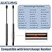 st270edi-45 27 Inch 45lb 200N Gas Struts Spring Shocks Lift Supports for Tonneau Cover Shell Pickup Bed Truck Undercover Top Topper Replacement Parts, ST270P45EZ10, st270edi2-45, Set of 2 by AUCLIDIS