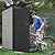DWVO 5x3ft Resin Outdoor Storage Shed with Floor, Waterproof Lockable Storage Shed with Window, Plastic Outside Tool Storage for Garden, Backyard Patio