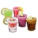 Ice Shots - Set of 12 Ice Mold Shot Glasses With Serving Tray - Just Freeze Pour and Serve Up Your Ice Cold Shots