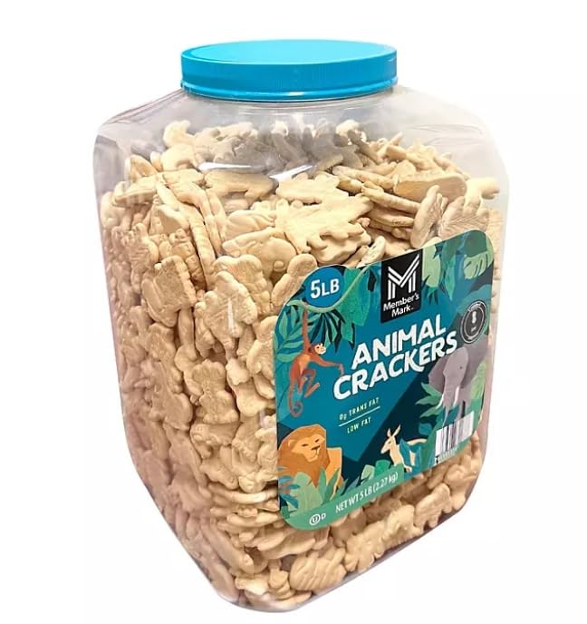 Animal Crackers Sabor Original, 5 Libras, Contenedor Familiar miniatura 5