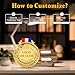 Custom Medals For Awards, Design Your Own Award Medals, Olympic Medals for Kids Personalized, Custom Medals With Ribbons for Sports Events Marathon Competition Race Football 1st 2nd 3rd Place Medals