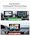 MaserWeller Car Phone Holder for Toyota RAV4 2019-2025 Accessories 7/8-Inch Screen Fixed Clip, 360° Rotation Smart Phone Mount Compatible with MagSafe, Cell Phone Holder That Does Not Affect Air Vent