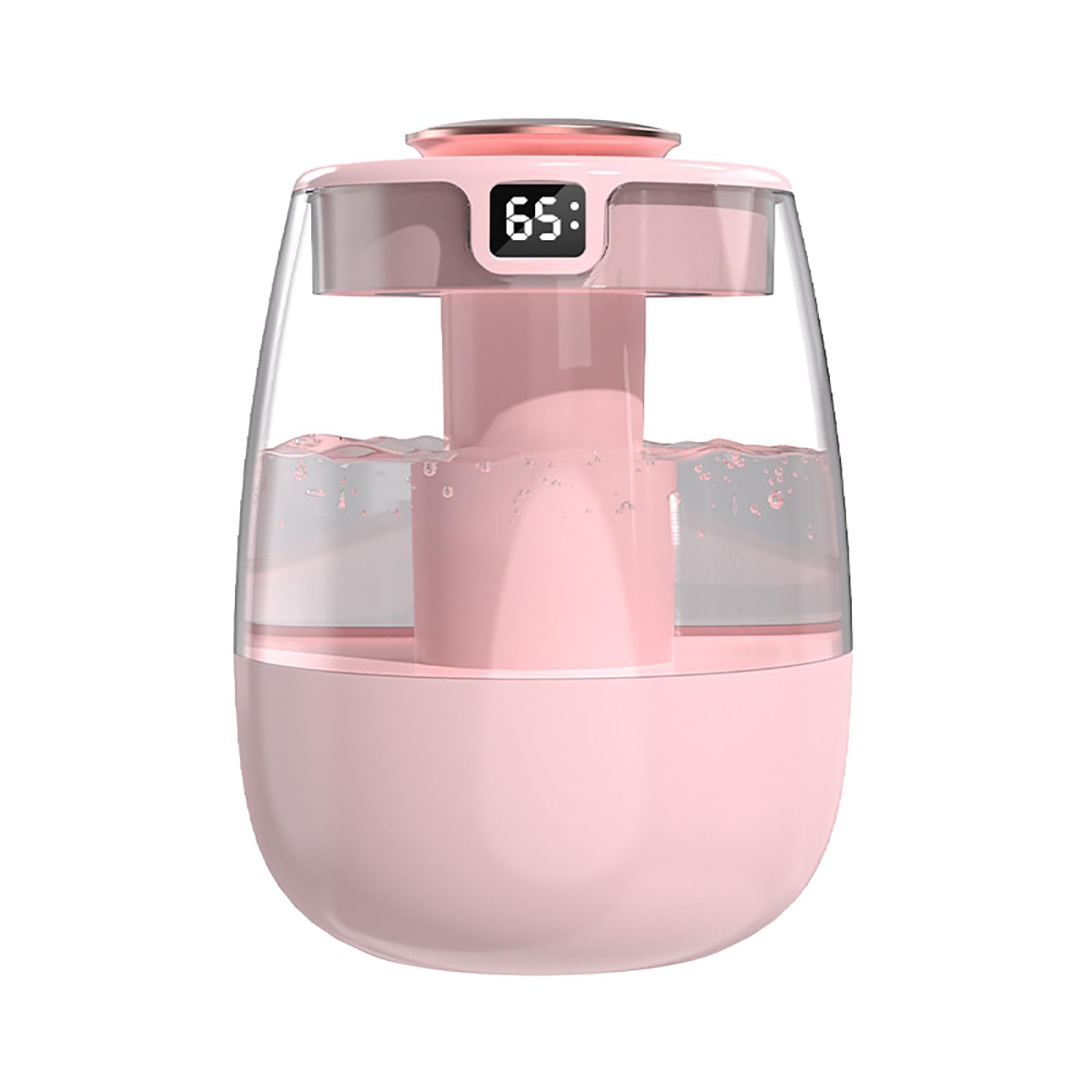 Cool Mist Humidifier Smart Timer Dual Nozzles 1 5L top Fill 30H 24Db Quiet Mist Runtime Led Lights