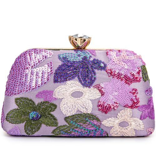 Image of BBTT.ful New Clutch Purses for Women Elegant Evening Bag for Party, Wedding, and Formal Events