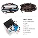LOVEVOOK Laptop Tote Bag for Women 15.6 Inch Waterproof Leather Computer Bags Business Office Work Briefcase Black