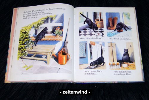 Schwarzer Kater Nimmersatt