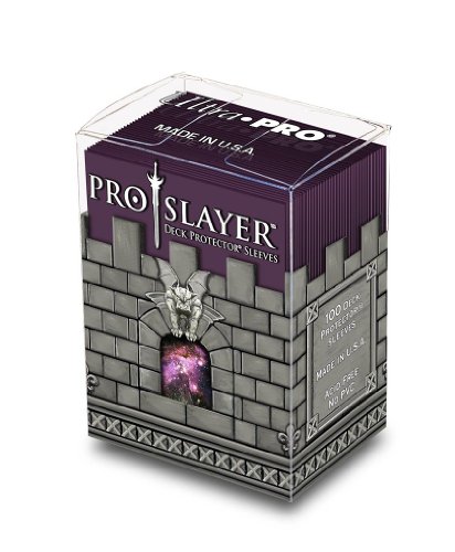 Protège-cartes Ultra Pro Pro-Slayer Black Cherry Box de 100 pièces D8