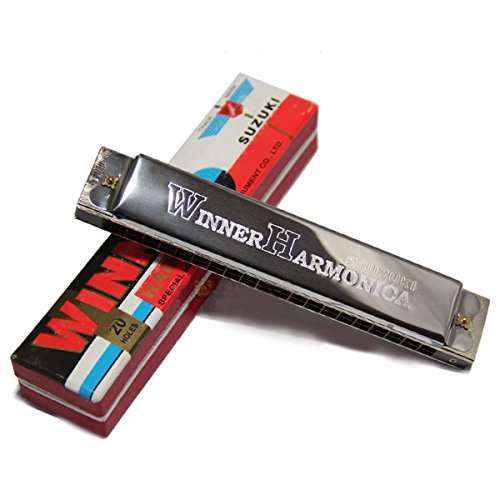 Suzuki harmonica 20 hole harmonica c w-20