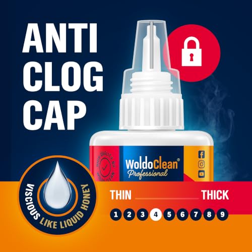 Image of WoldoClean Super Glue All-Purpose Liquid 50g - Fast Drying Clear CA Adhesive for Metal, Plastic, Wood, Ceramic, Glass & DIY Repairs