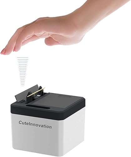 Innovation Dispensador automático de palillos de dientes, caja inteligente para palillos de dientes, caja de palillos de dientes con sensor