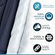 Polar Night Gewichtsdecke 100 x 150 cm, 3kg, Weighted Blanket für tiefen Schlaf, Schwere Decke, Therapiedecke aus 100% Baumwolle, Entspannungsdecke Oeko-TEX® 100 Standard, Heavy Bettdecke