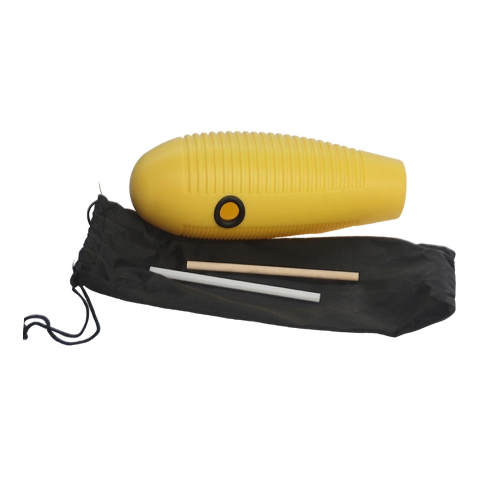 Güiro de Instrumento Latino Herramienta de Entrenamiento Sonajero Educativo Percusión Manual para Mejorar La Comprensión Rítmica Adecuado para Reg, Amarillo