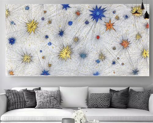 Diamond Painting Adulte XXL 100x200cm, Toile Géante de Peinture Diamant 5D Abstraite