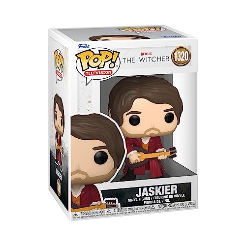 Funko POP! TV: Witcher, Jaskier, 1/6 Odds for Rare Chase Variant, the Witcher, Collectable Vinyl Figure, Gift Idea