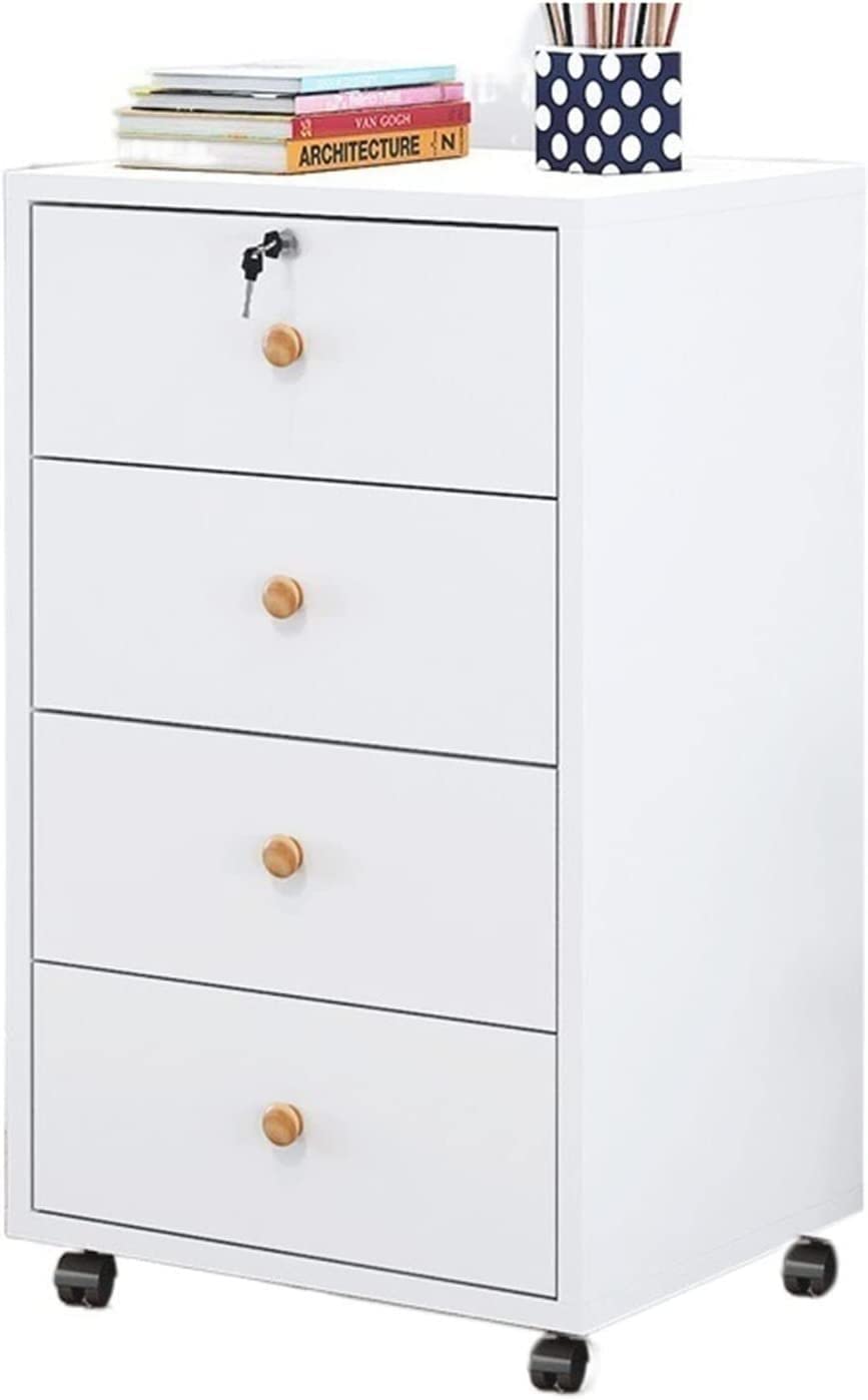 Aioneer Wooden File Cabinet For Office Able Drawer – Mobile Data Storage Organizer For Efficient Office Organization-C3-Einheitsgr??e