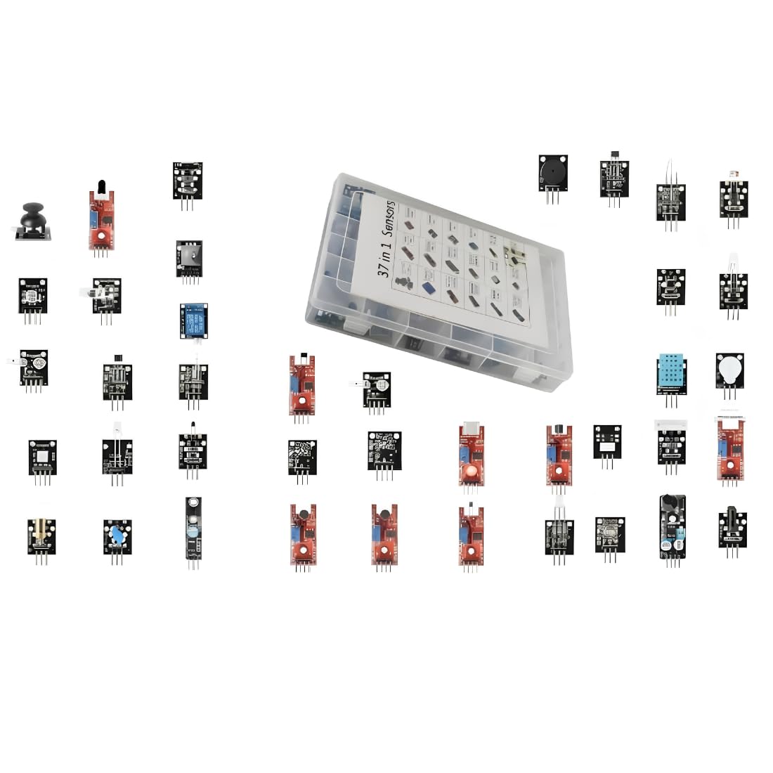 Robocraze 37 In 1 Ultimate Sensor Modules Kit for for boards compatible with Arduino, NodeMcu, Raspberry Pi, Robotics Projects-picture-11