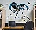 Batman Movable Vinyl DIY Wall Art Stickers Set - Walls, Windows, Doors