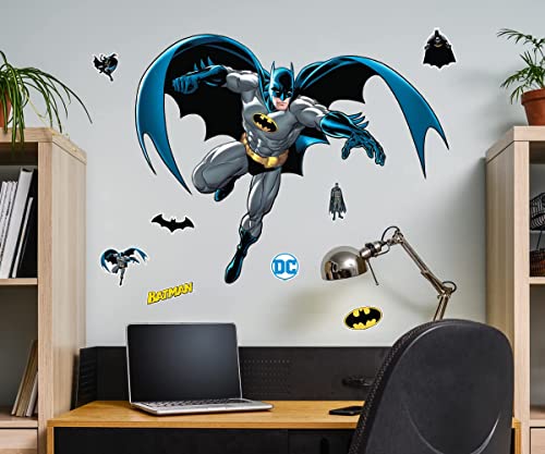 Image of Batman Movable Vinyl DIY Wall Art Stickers Set - Walls, Windows, Doors