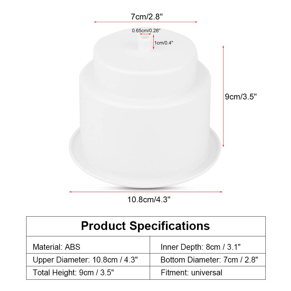 Inserto de portavasos para bebidas, adaptador universal de portavasos, solución de almacenamiento multiusos, soporte para botella de agua con agujero de drenaje para embarcaciones, autocaravana, barco
