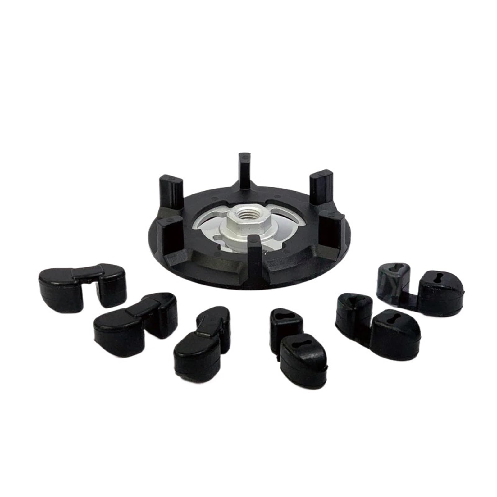 Qiuymgfg Hub Rubber Ac Compressor Clutch Kit Fit For Toyota Auris Corolla E15 Fit For Yaris Vios 4472209736 4472602330 4472601505 5Ser09c Ac Compressor Clutch(Hub Rubber)