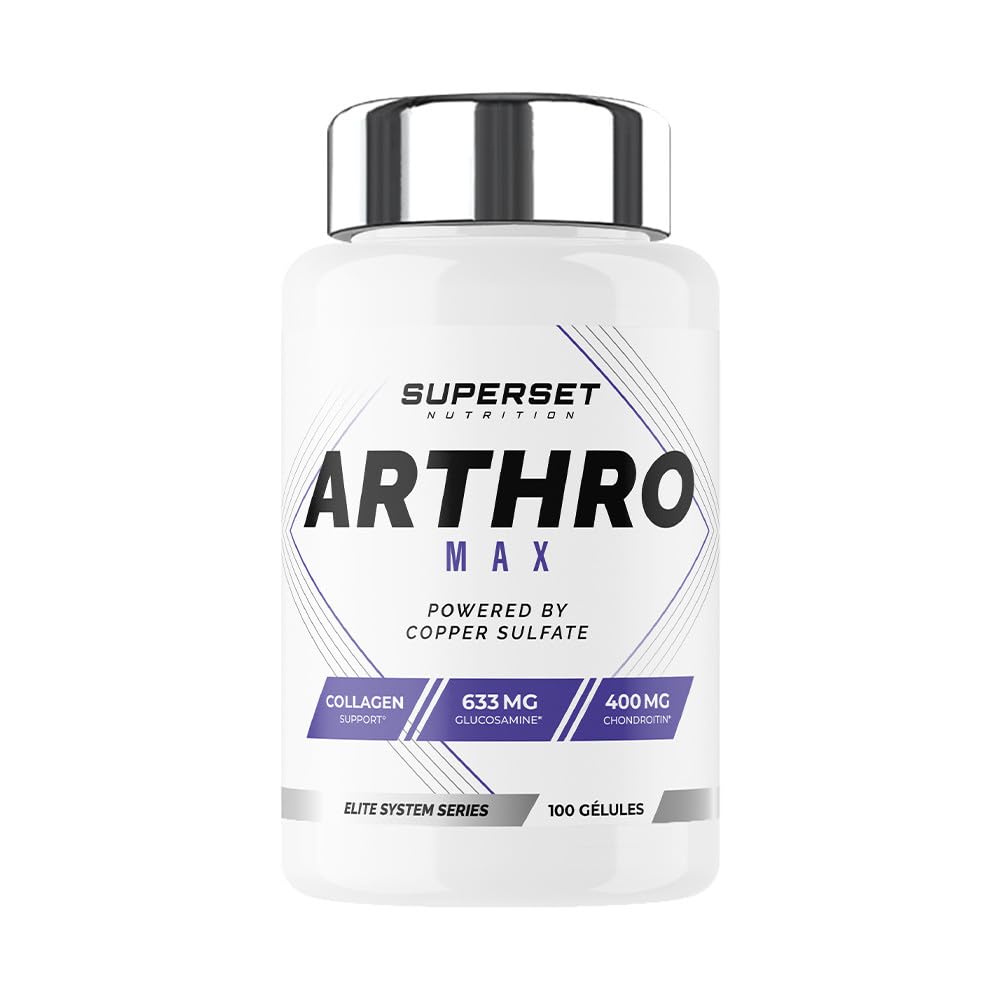 Superset Nutrition | Pack Mobilité - Arthro Max (100 Caps) - Collagen Max (350g) Pastèque | Le pack parfait pour des articulations au top !