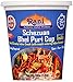 Rani Schezuan Bhel Puri Cup (Spicy & Crunchy Indian Snack w/ mouth watering Indian Chutneys) 3.5oz (100g), Pack of 2 ~ Ready to Eat | Vegan | NON-GMO | Indian Origin