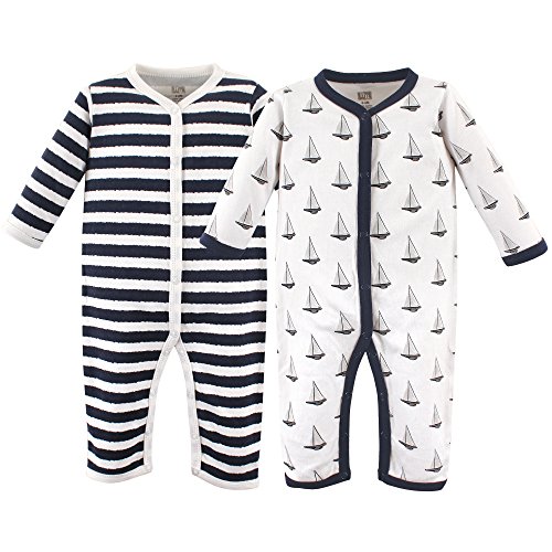 Image of Hudson Baby baby-girls Cotton Coveralls