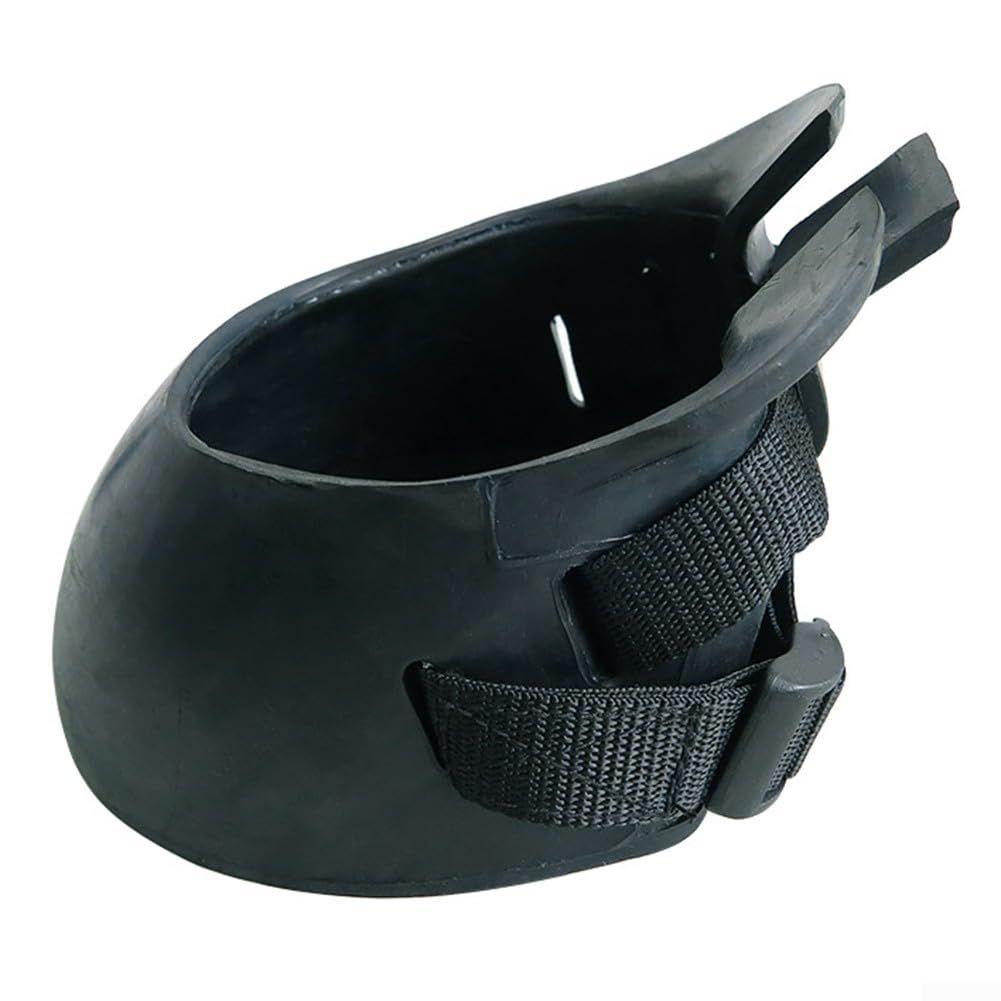 Botas Protectoras para Cascos de Caballo, herraduras de Goma, Protectores Antideslizantes (M)