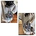 Women's Denim Crossbody Bag - Small Fashion Jean Purse Hobo Tote Handbag with Zipper, Adjustable Strap, Casual Canvas Purse (【Blue】)
