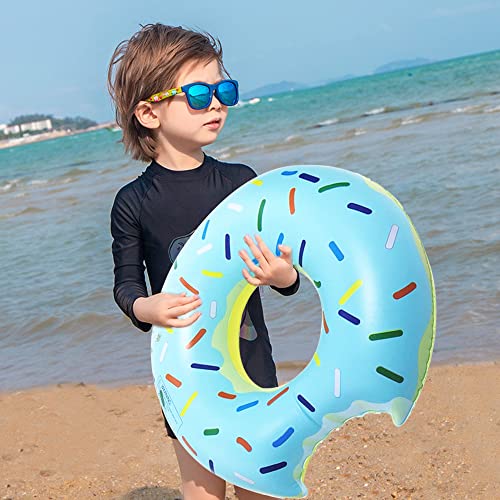 Gotgala 2 Pack Donut Pool Floats Inflatable Swimming Rings Tubes For Summer Beach Water Float Party Decoration thumb #3