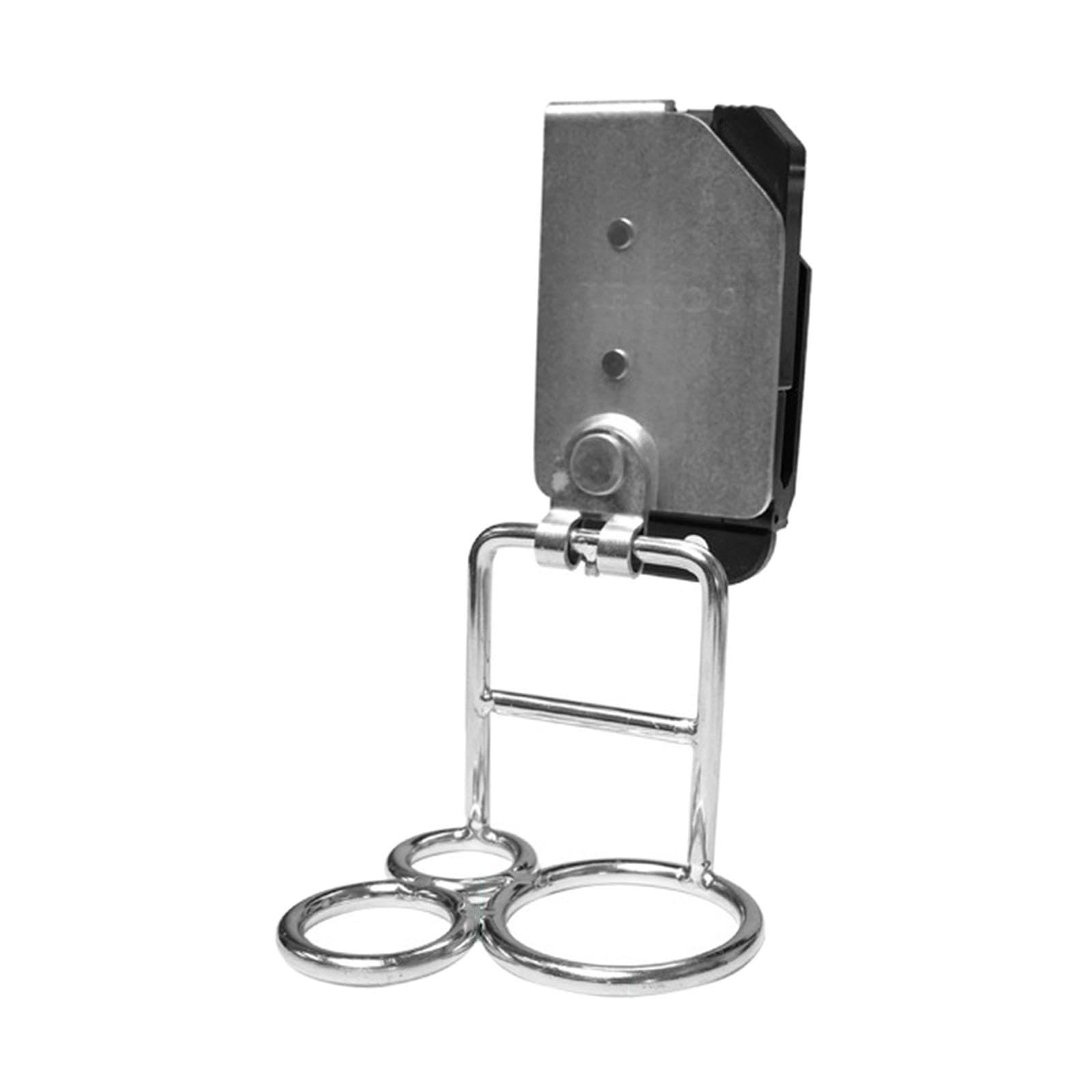 Portaherramientas de Cintura Giratorio de Metal con Liberación Rápida Holster para Martillo Clip para Hacha Y Llaves Gancho Multifuncional Adecuado Pa, Style B
