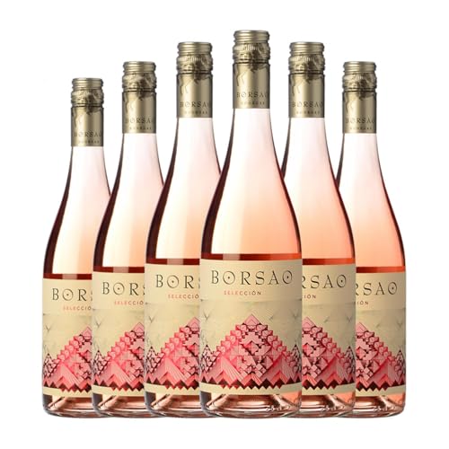 Borsao Rosado Selección Garnacha Campo de Borja 75 cl Vino rosado (Caja de 6 Botellas de 75 cl)