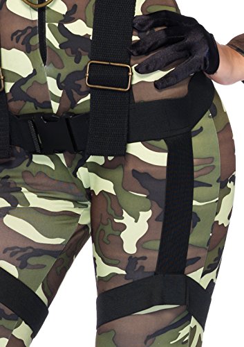 Leg Avenue 85166 - Hübsche Fallschirmspringer Militär Kostüm – Bild 4